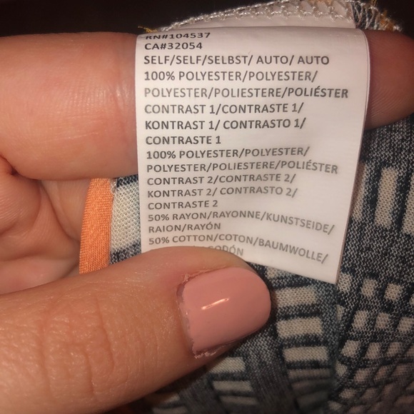 Anthropologie, tiny, Tank Multi Patterned - Picture 3 of 3